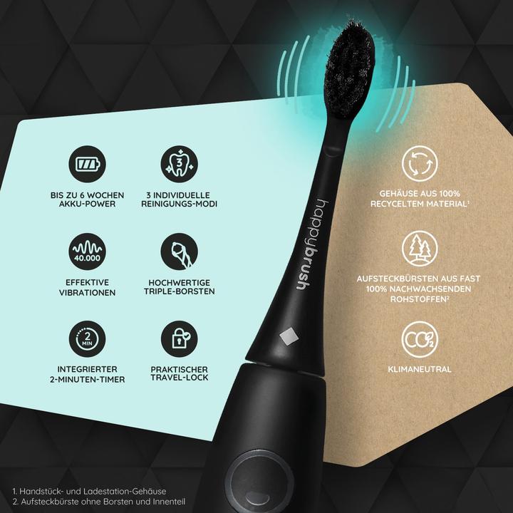 Actual product image happybrush StarterKit Schall Vibe 3 (Sonic toothbrush)