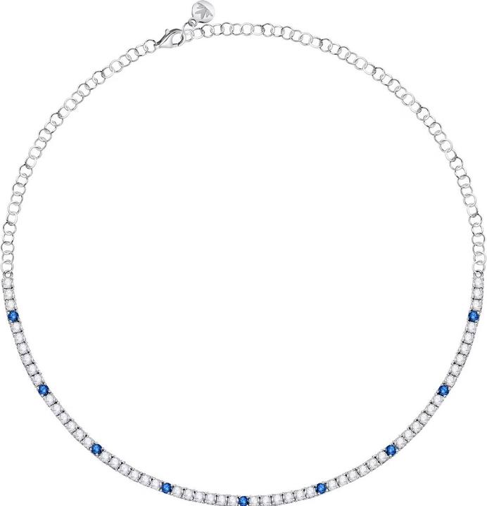 Image du produit Morellato Élégant collier en argent avec zircons Tesori SAIW136 (Argent 925)