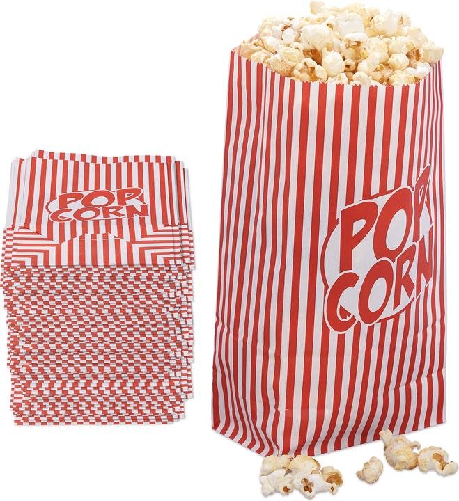 Produktbild Relaxdays 144 Popcorntüten (144 x)