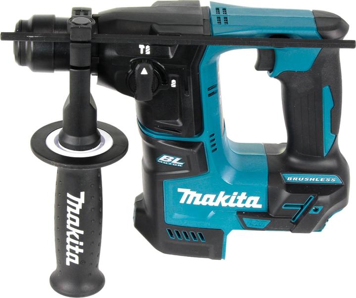 Image du produit Makita DHR 171 Y1X3 Marteau perforateur sans fil 18 V 1.2 J SDS-Plus Brushless + 1x batterie 1.5 Ah + 65 (Fonctionnement sur batterie)