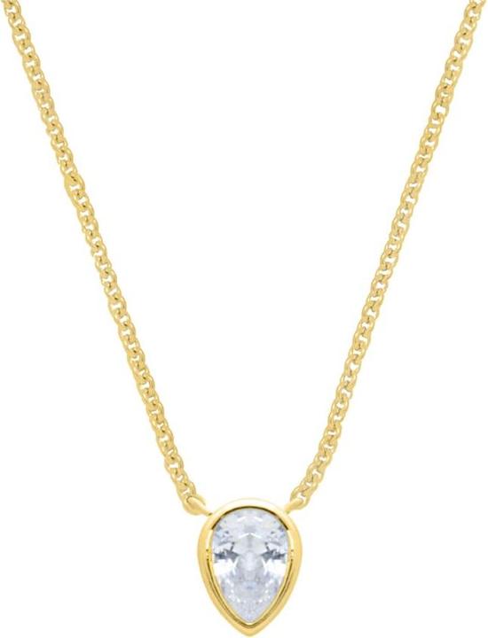 Actual product image Candy Saffron necklace, 925 sterling silver, gold-plated (18k gold-plated, 925 Sterling silver, 42 - 45 cm)