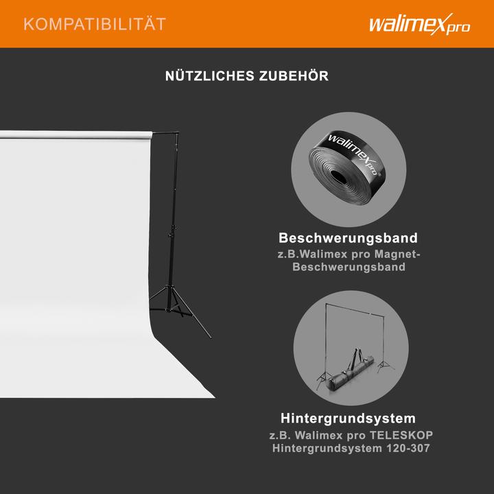 Actual product image Walimex Background cardboard (135 cm, 135 cm)