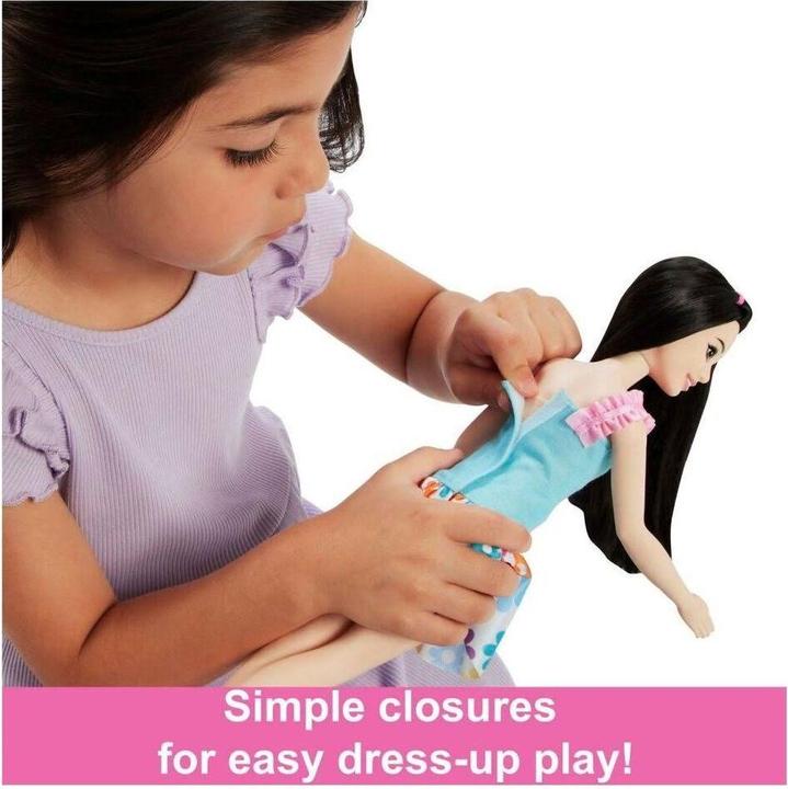 Productafbeelding Barbie Kernpop zwart haar met vos