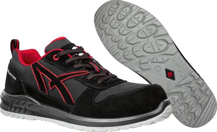 Immagine prodotto Albatros CLIFTON LOW SRC 648700210000045 Scarpa di sicurezza S3 Numero di scarpe (EU): 45 Nero, Rosso 1 Paa (S3, 45)