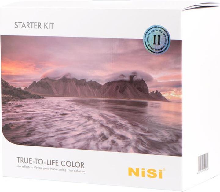 Nisi starter kit (Neutral density filter, Graduated neutral density filter, 100 mm)