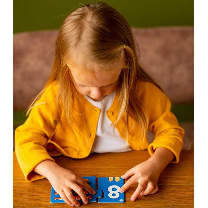 Immagine prodotto Montessori Puzzle doppio: divertimento per contare ® di Far far land