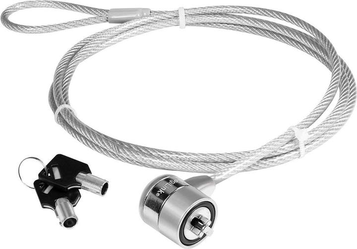 Image du produit LogiLink Antivol pour ordinateur portable avec 2 clés, protection contre le vol