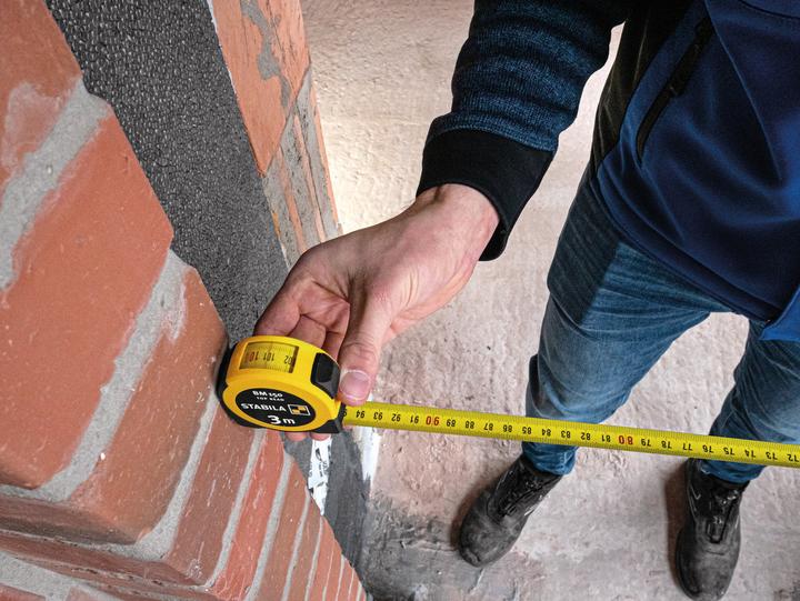Actual product image Stabila Pocket tape measure BM 150, metric scale (Metric)