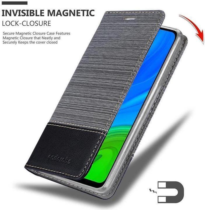 Produktbild Cadorabo Book Jeans Optik Cover (Huawei P Smart (2020))