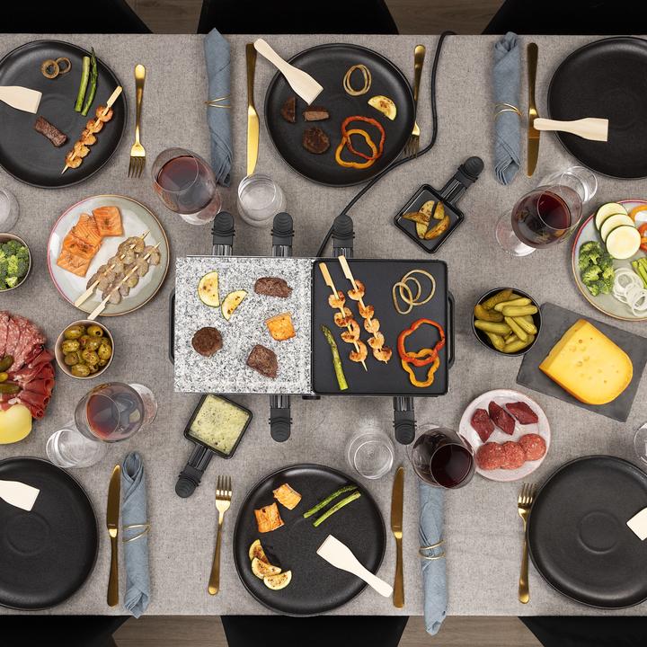 Actual product image Princess Raclette 8 Stone and Grill Deluxe