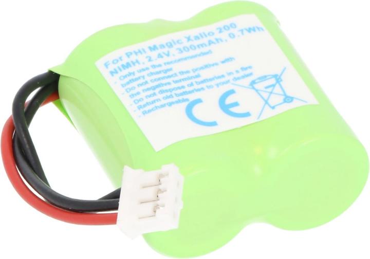 Produktbild XCell Akku passend für Philips Magic Xalio 200, NiMH, 2,4V, 300mAh