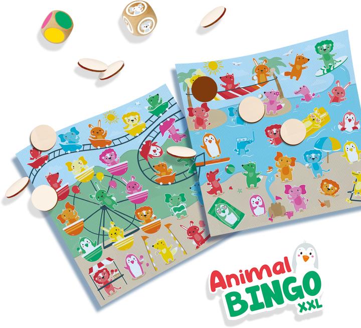 Produktbild Ses Tiere Bingo XXL (Französisch, Englisch, Deutsch)
