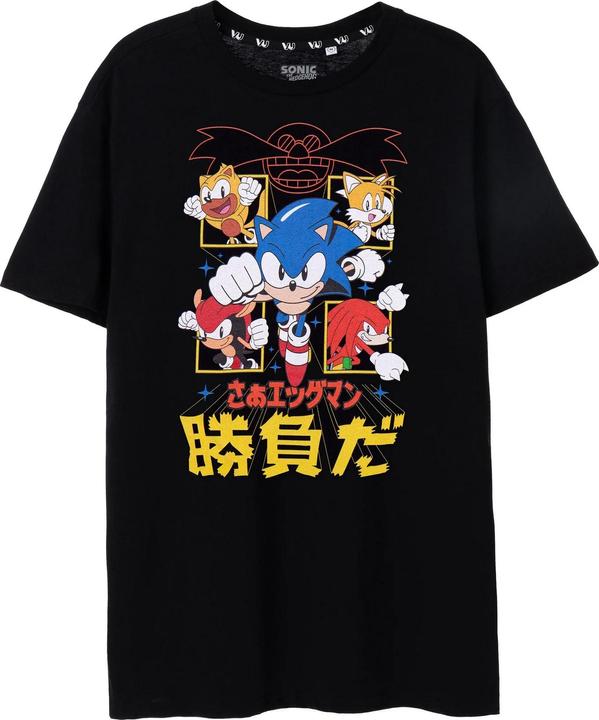 Actual product image Sonic The Hedgehog Mens Japanese T-Shirt (XXL)
