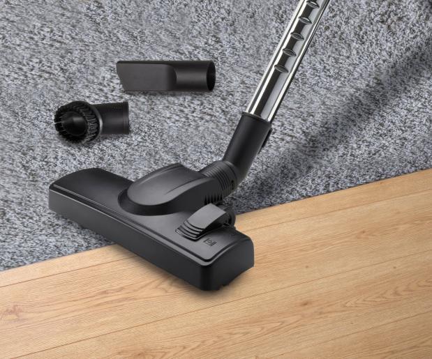 Actual product image Gorenje VCE21SFBKR Vacuum Cleaner, Bagged, Power 850 W, Working Radius 8 m, Black