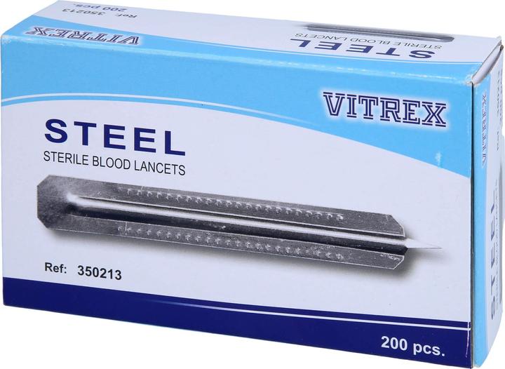 Vivomed Blutlanzetten Metall einfach, 200 St LAN (Lanzette)