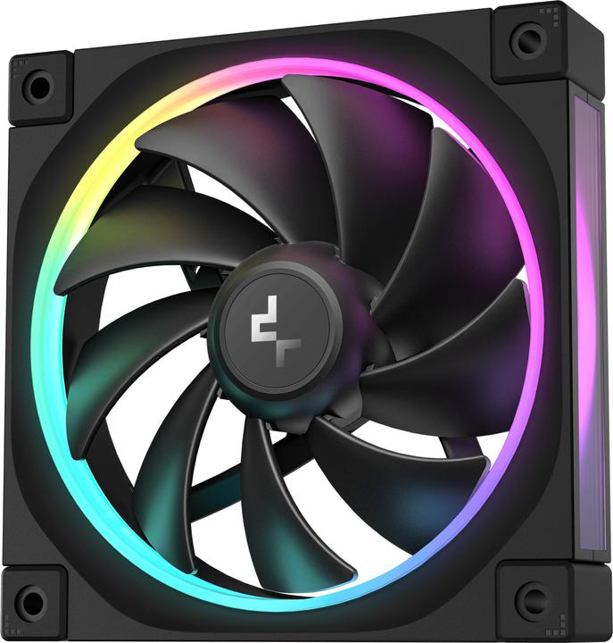 Produktbild Deepcool FL12 3in1 120x120x25 Black (120 mm, 3 x)