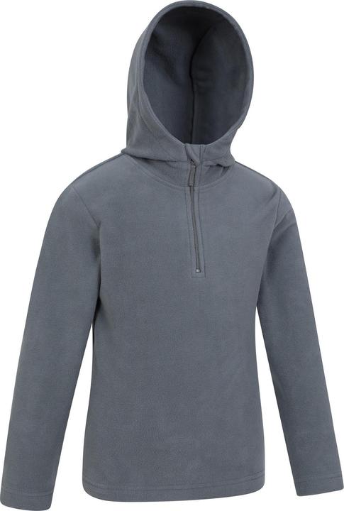 Actual product image Mountain Warehouse Childrens/Kids Camber II Fleece Hoodie (128)