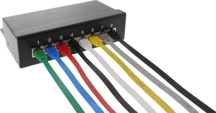 Produktbild InLine Netzwerkkabel (U/UTP, CAT6, 1 m)