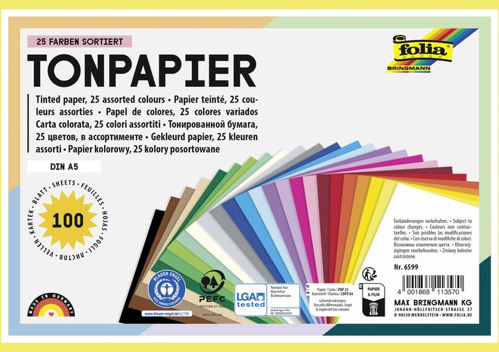 Produktbild Folia Tonpapier (130 g/m², 100 x)
