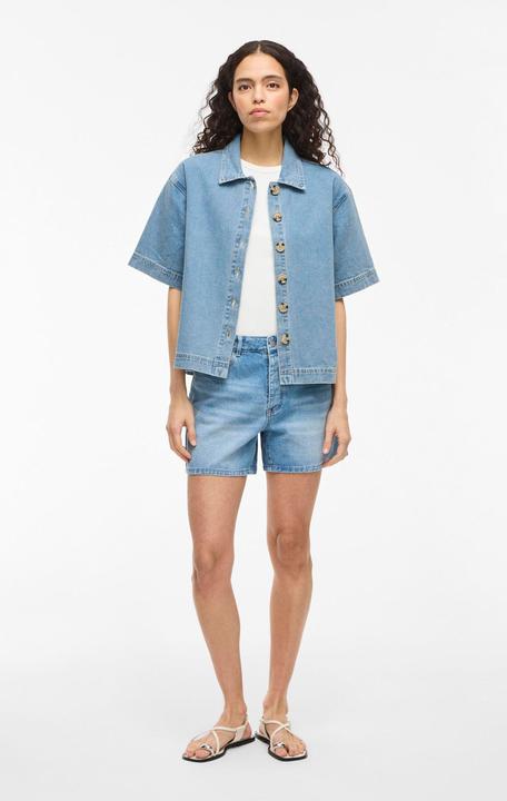 Image du produit Vila VIHIMLA Kurzärmeliges Jeanshemd (42)