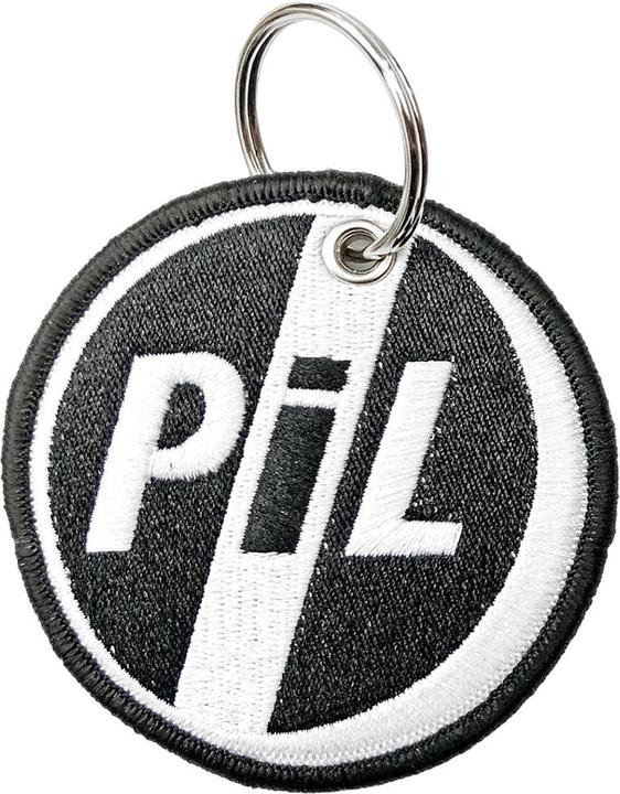 Produktbild Public Image Ltd Kreis Doppelseitiger Patch Logo Schlüsselanhänger
