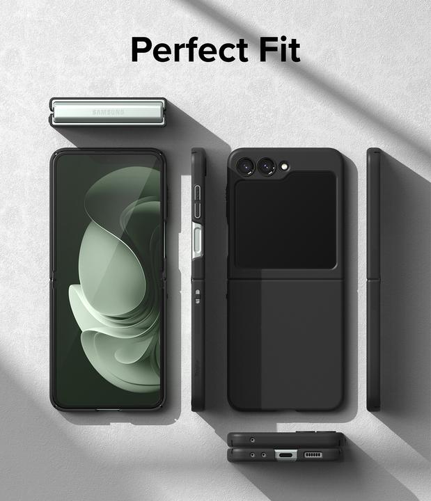 Produktbild Ringke Case for Galaxy Z Flip 5 SLIM BLACK (Samsung Galaxy Z Flip 5G)