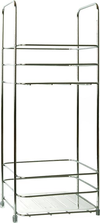 Produktbild Casativo Regal aus verchromtem Metall (16 x 40 x 16 cm)