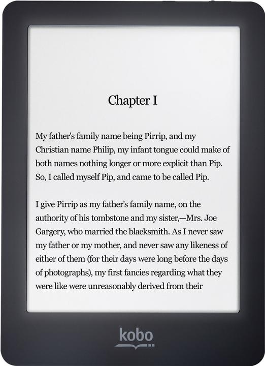 Kobo Glo (6", 2 Go, Noir)