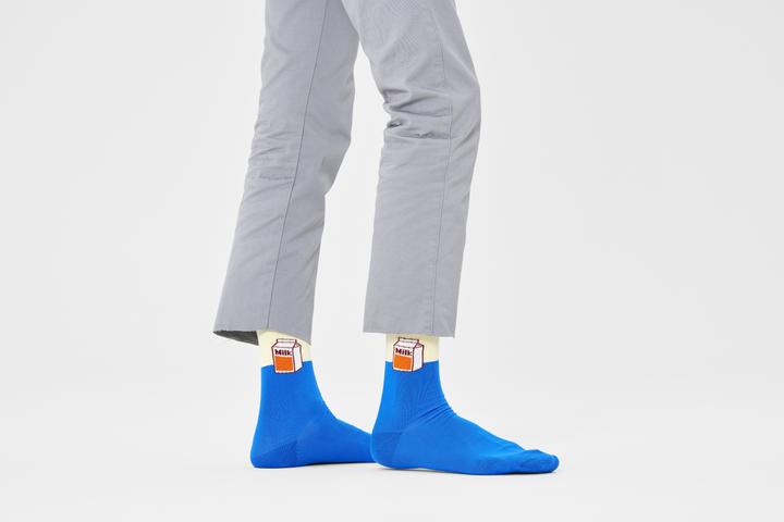 Actual product image Happy Socks Milk (Single pack, 36 - 40)