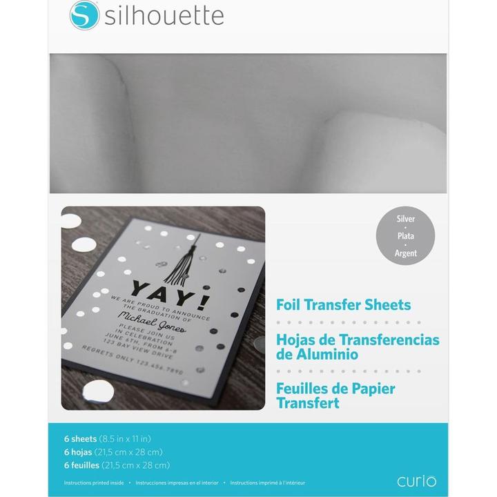 Immagine prodotto Silhouette Transfer foil argento