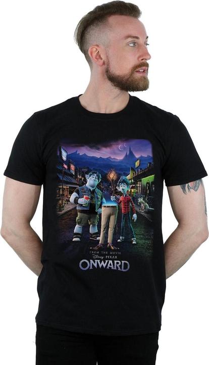 Immagine prodotto Disney Onward Character Poster Maglietta Uomo (XL)