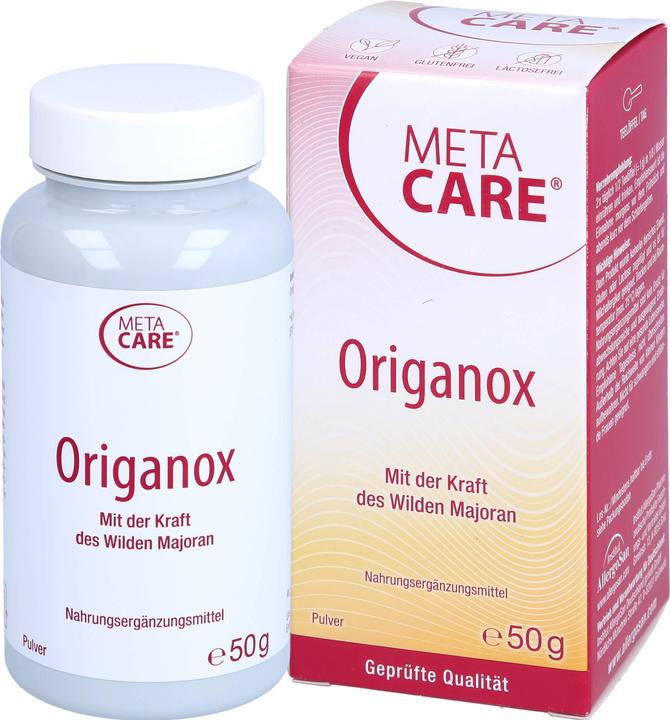 Image du produit Meta Care Origanox en poudre (1 pièce(s), Capsules, 50 g)