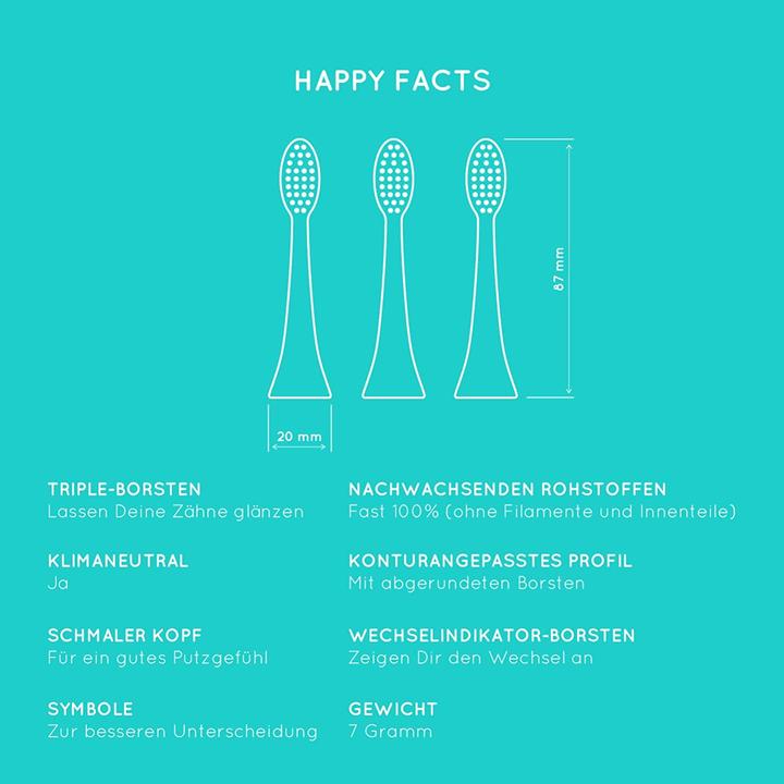 Immagine prodotto happybrush SuperClean (3 x)