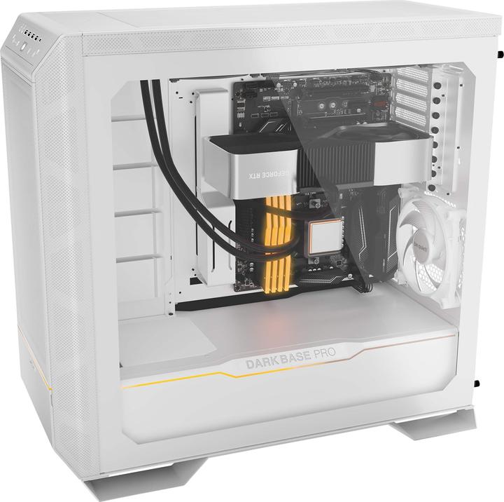 Actual product image be quiet! DARK BASE PRO 901 White (ATX, XL-ATX, mATX, Mini-ATX)