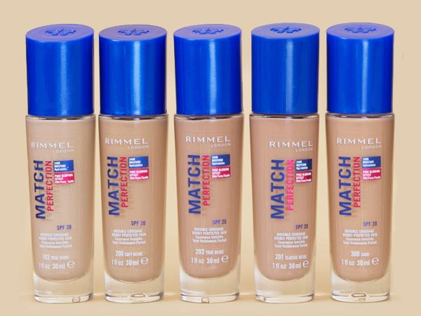 Produktbild Rimmel London Match Perfection SPF20 (103 True Ivory)