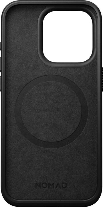 Actual product image Nomad Back Cover Modern Leather iPhone 15 Pro Black (Apple iPhone 15 Pro)
