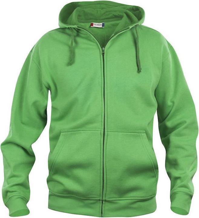Clique Basic Hoodie mit durchgehendem Reissverschluss