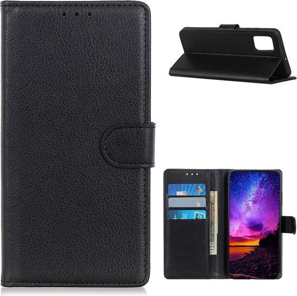 Produktbild MU Classic Litchi Leder Bookcover Series (Samsung Galaxy A72 5G)
