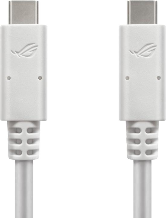Actual product image ASUS Go USB ROG Strix Arion White M2 SSD enclosure with Aura (M.2)