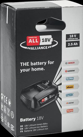 Produktbild Rapid Power for All Alliance Akku 18V 2,5Ah PBA (18 V)