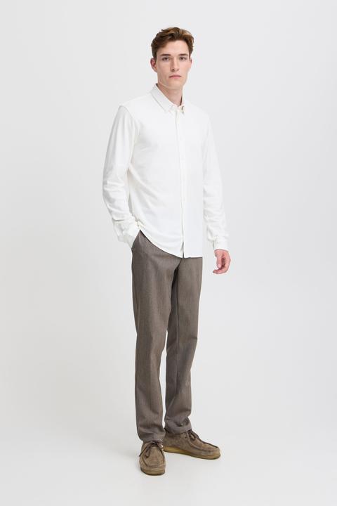 Actual product image Casual Friday CFARTHUR LS BU jersey piquet shirt 20505281 (L)