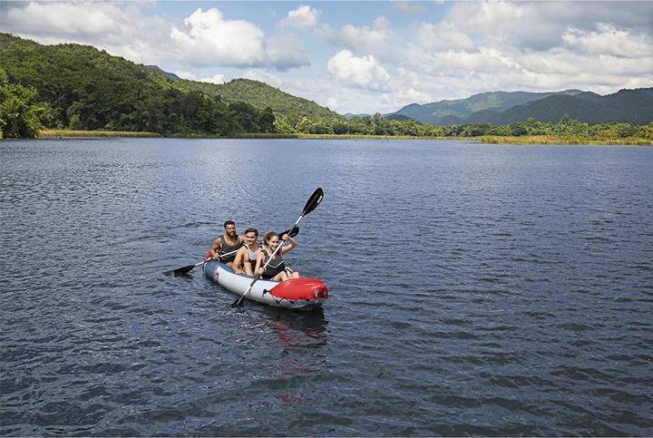 Actual product image Bestway Hydro Force Rapid X3 Inflatable 3-Person Kayak Set 3.81 m (3 pers.)