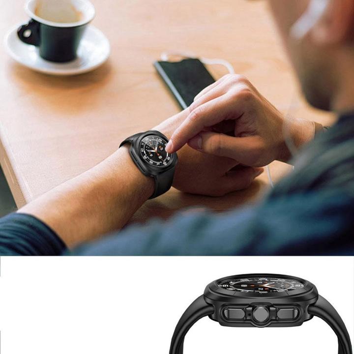 Actual product image Tech-Protect Defense360 case for Samsung Galaxy Watch Ultra (47 mm) - black