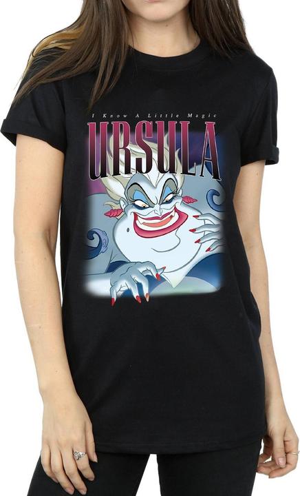 Produktbild The Little Mermaid Ursula Montage Baumwolle Boyfriend TShirt (L)