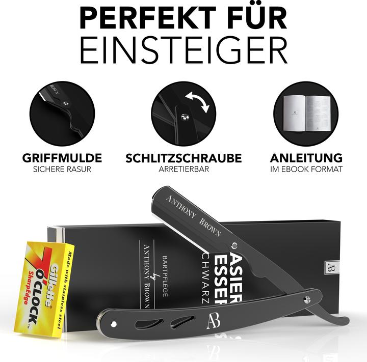 Produktbild Anthony Brown Rasiermesser