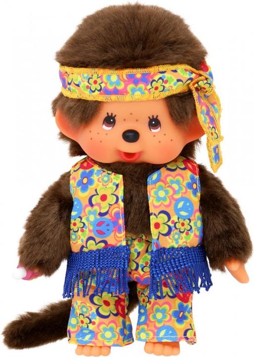 Actual product image Magni Monchhichi plush figure Flower Power boy 20cm (20 cm)