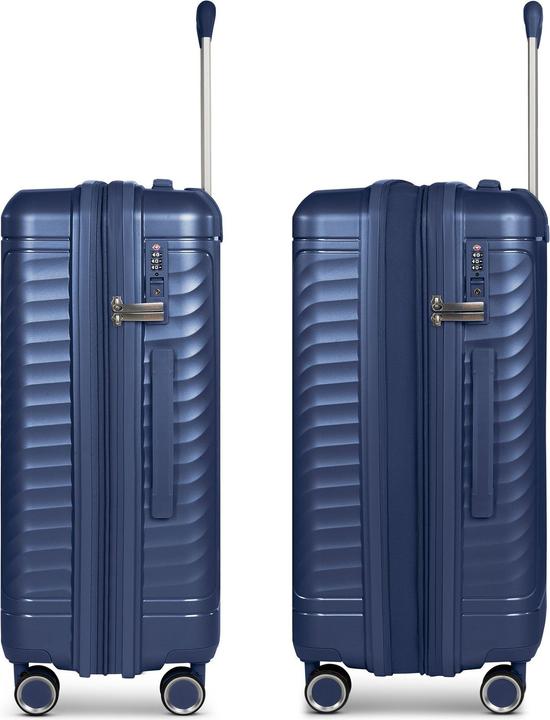 Actual product image Picard Vienna 4 Rollen Kofferset 3-teilig mit Dehnfalte (195 l, XL (from 140l))