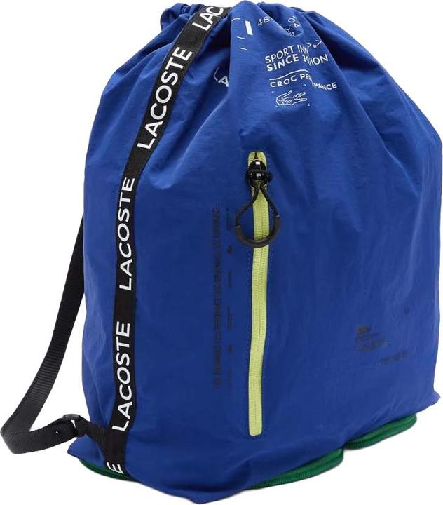 Actual product image Lacoste Nylon Foldable Backpack