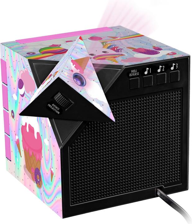 Produktbild Bigben Kids Wecker R70 Unicorn 3 (m. Projektor)
