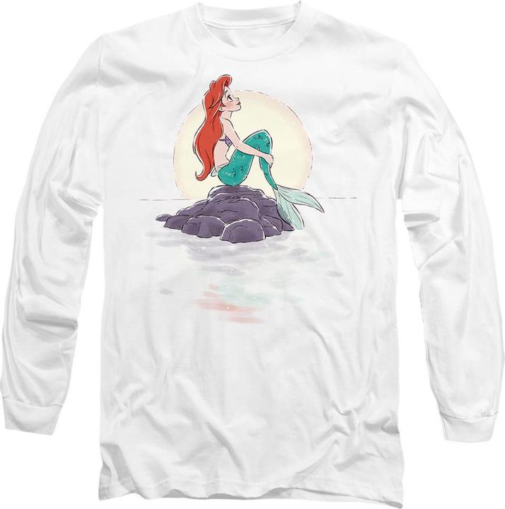 Immagine prodotto The Little Mermaid Maglietta Ariel Tramonto Adulto Unisex (XL)